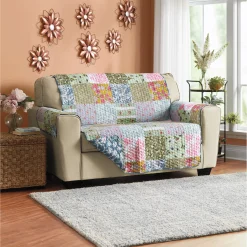 Set of 2 Copper-Colored Wall Flowers
