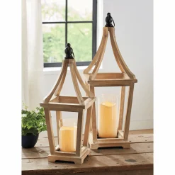 Set of 2 Decorative Lanterns
