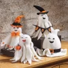 Set of 4 Felt Ghosts