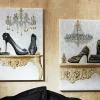 Set of 2 High Heel Fashion Wall Art