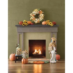 Set of 3 Large Lit Harvest Gnomes