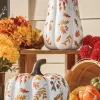 Set of 2 Outdoor Fall Leaves Pumpkin