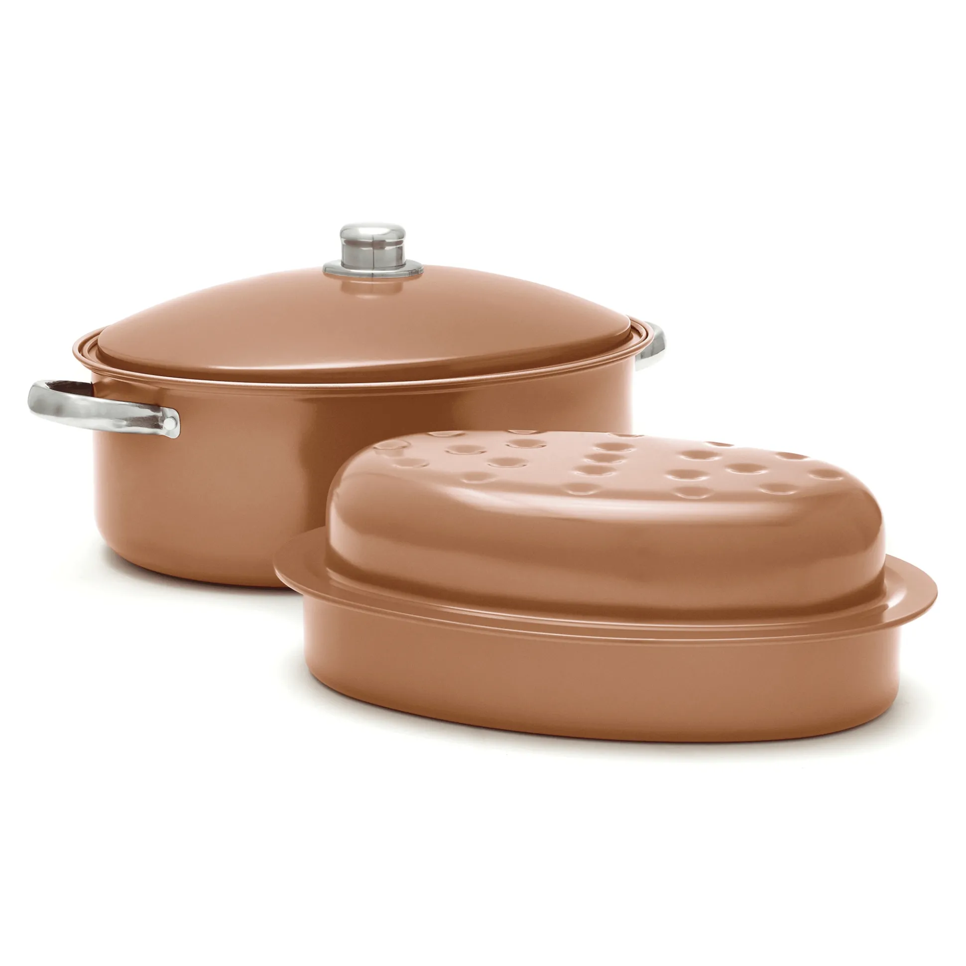 Set of 2 Oval Roasters