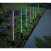 Set of 8 Solar Bubble Wand Colorful Stake Lights
