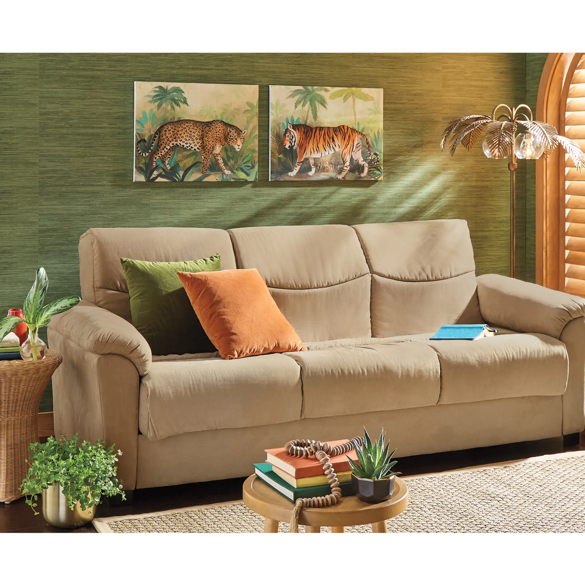Set of 2 Wild Cats Wall Art