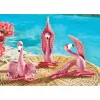 Set of 3 Yoga Flamingos