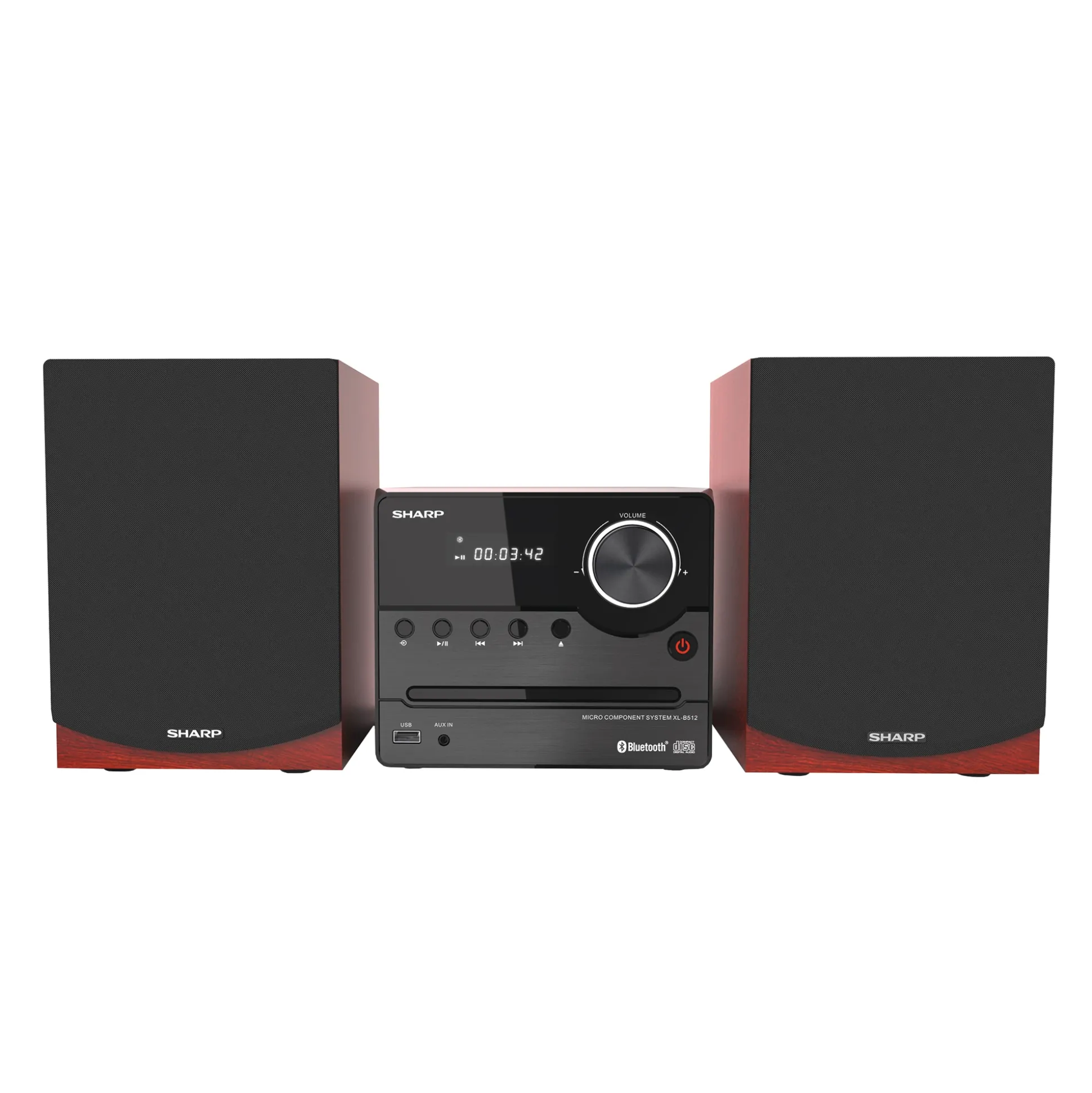 Sharp Micro Stereo System with CD/MP3/FM/Bluetooth