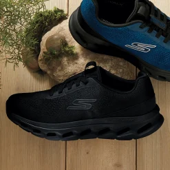 Skechers Go Walk Glide Step 2.0 Vic Shoe with No-Tie Laces and Platform