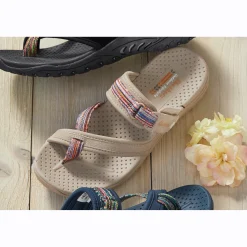 Skechers Reggae Toe Thong with Colorful Straps