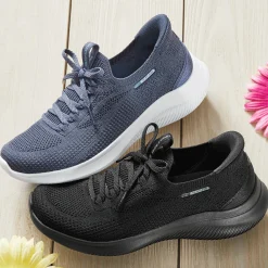 Skechers Slip-Ins Ultra Flex 4.0 Shoe with Air-Cooled Memory Foam and No-Tie Fit