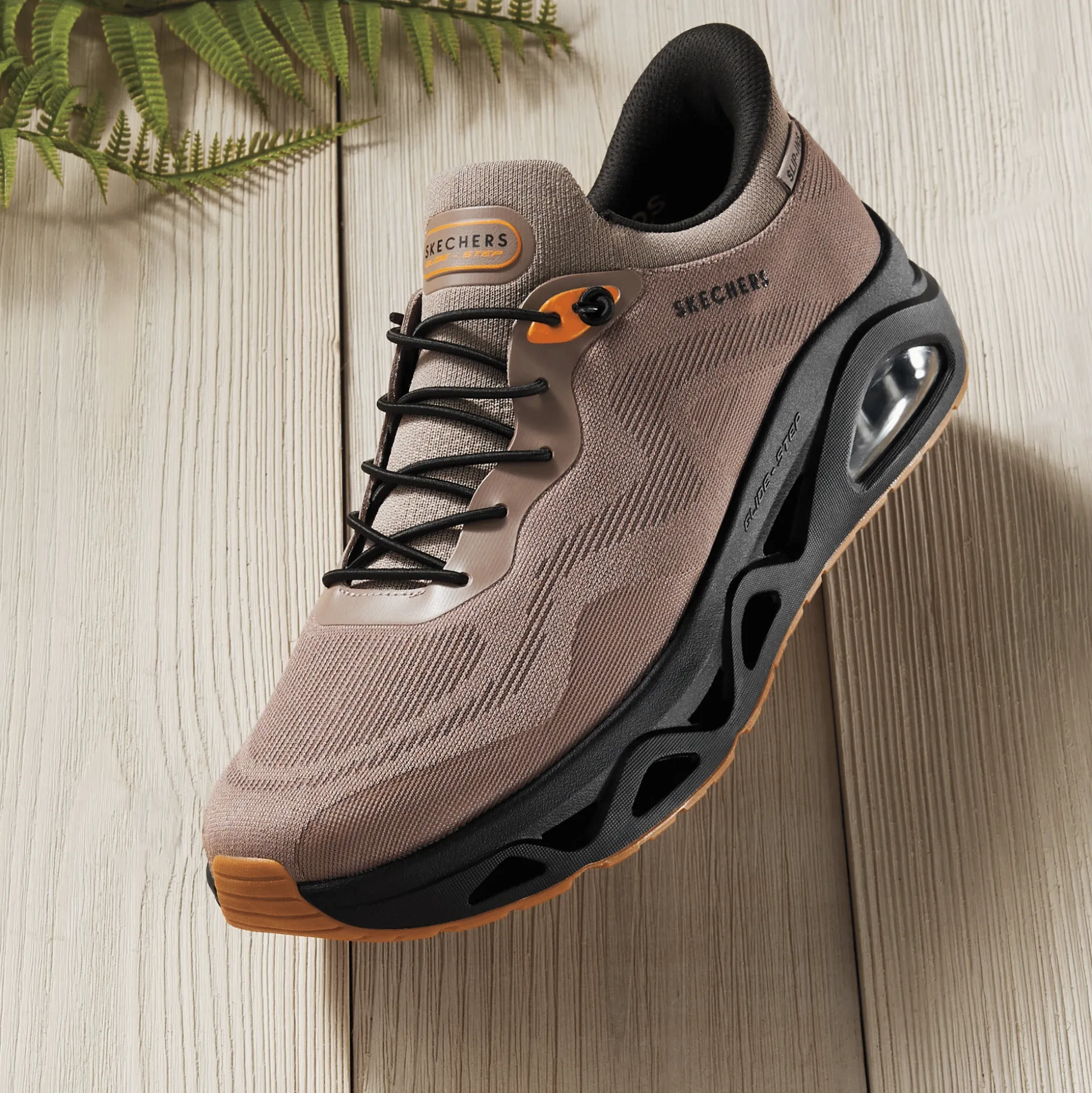 Skechers Slip-Ins Uno Glide Step Air Glide Shoe with Air-Cooled Memory Foam Insole and Skech-Air Midsole