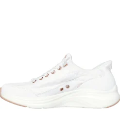 Skechers Women's Slip-Ins Contour Foam Golden Hour Shoe with No-Tie Bungee Laces