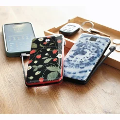 Slim Power Bank with Cables