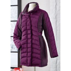 Snowfall Pattern Puffer Parka