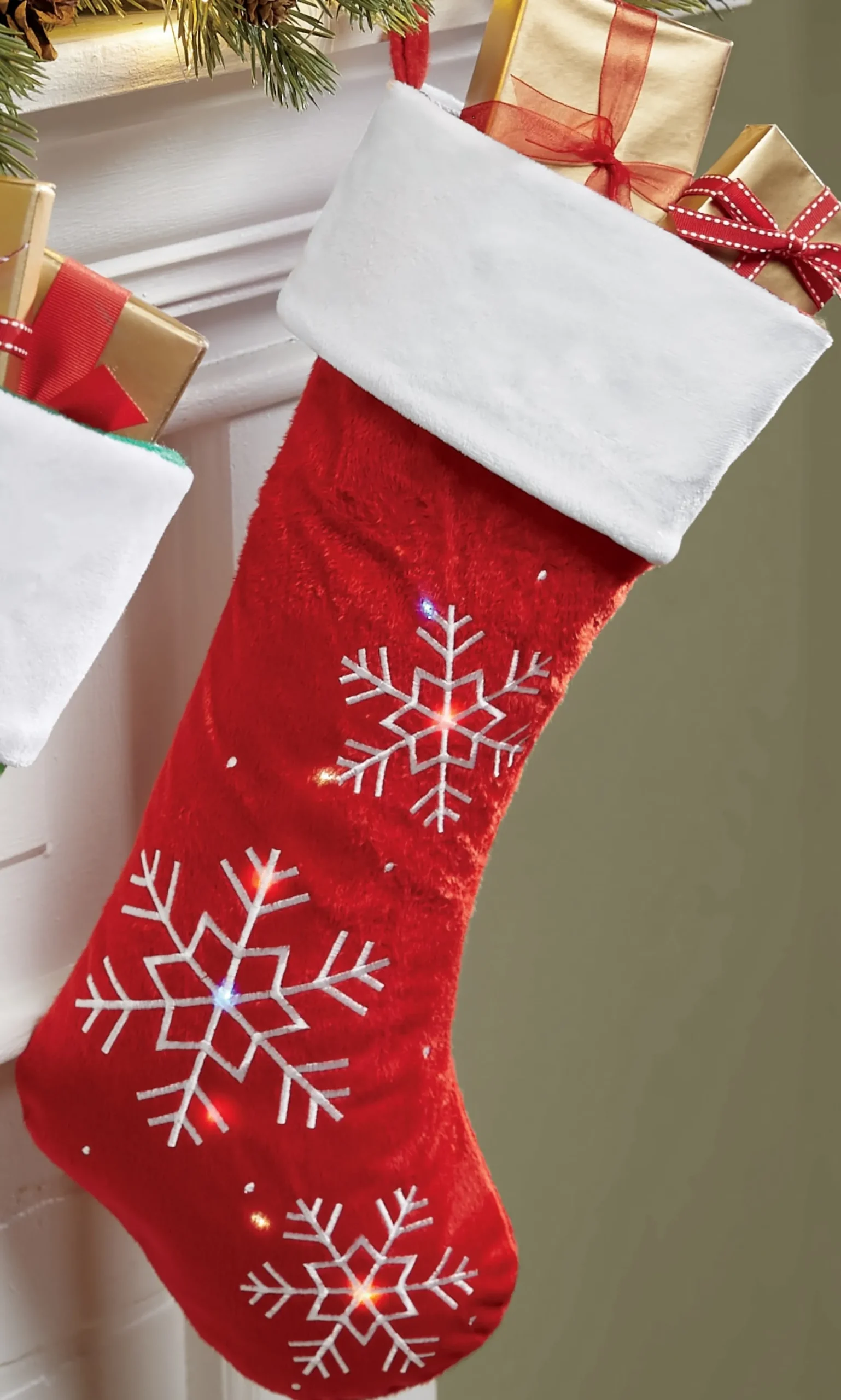 Snowflake Stocking