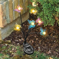 Solar Butterfly Swaying Lights