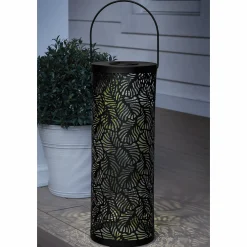 Solar Leaf Reflection Lantern