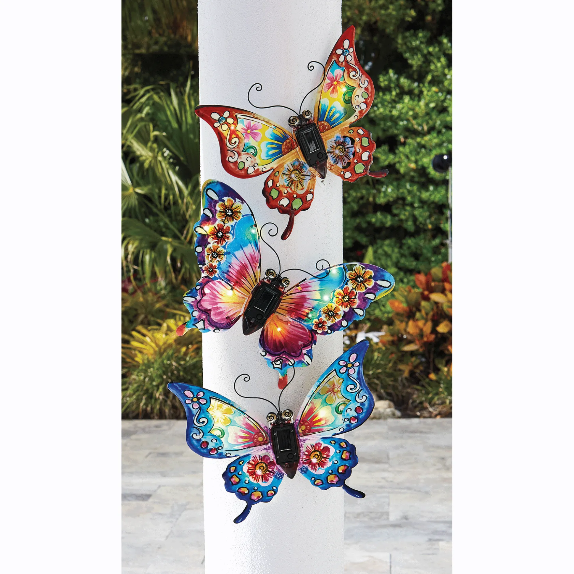 Solar Metal Butterfly