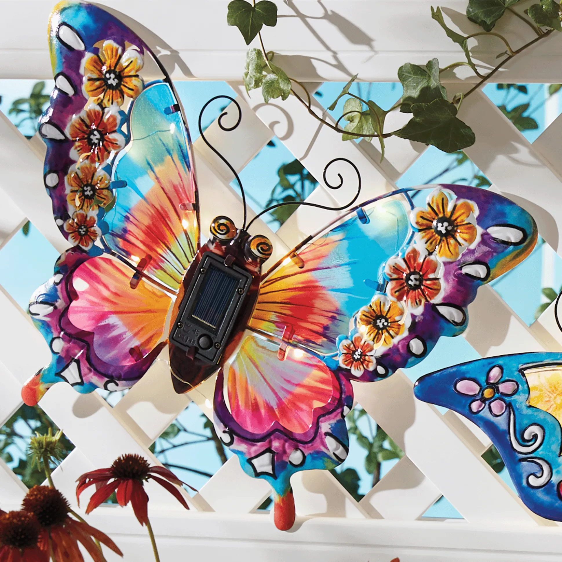 Solar Metal Butterfly