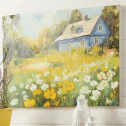 Spring Farmhouse Floral Wall Art