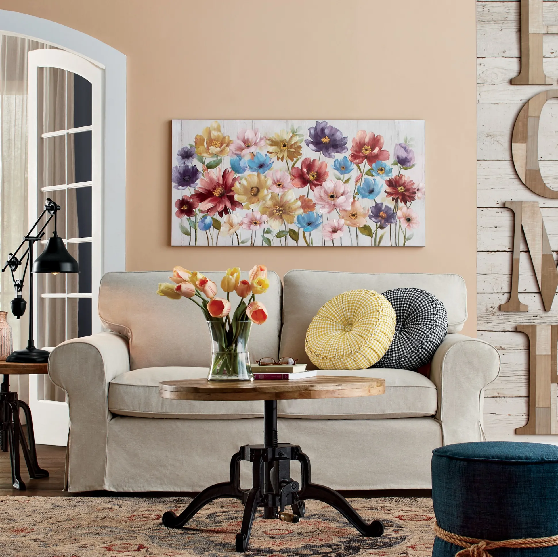 Spring Fling Floral Canvas