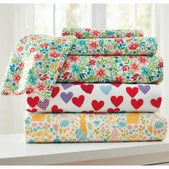 Spring Microfiber Sheets