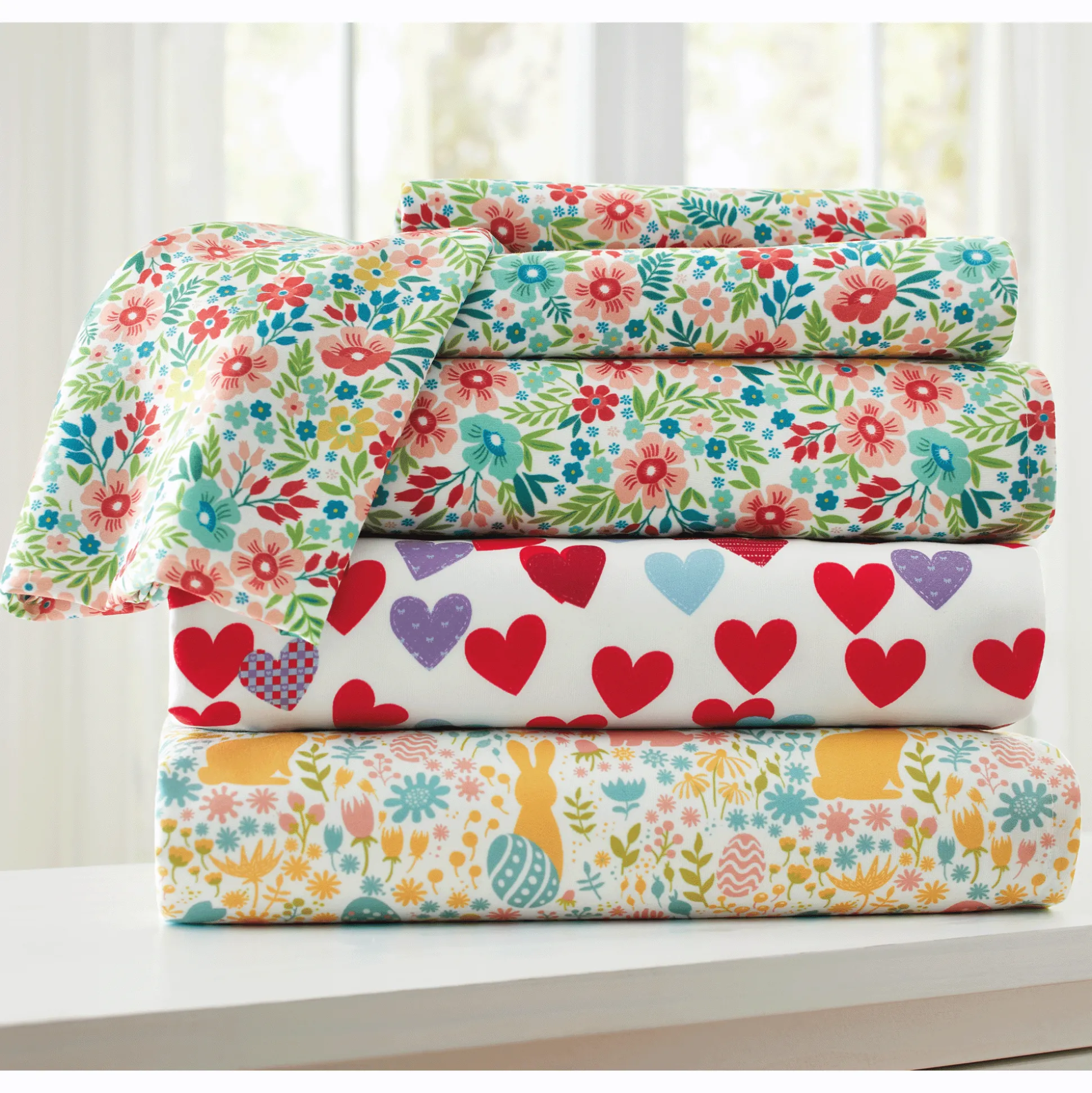 Spring Microfiber Sheets