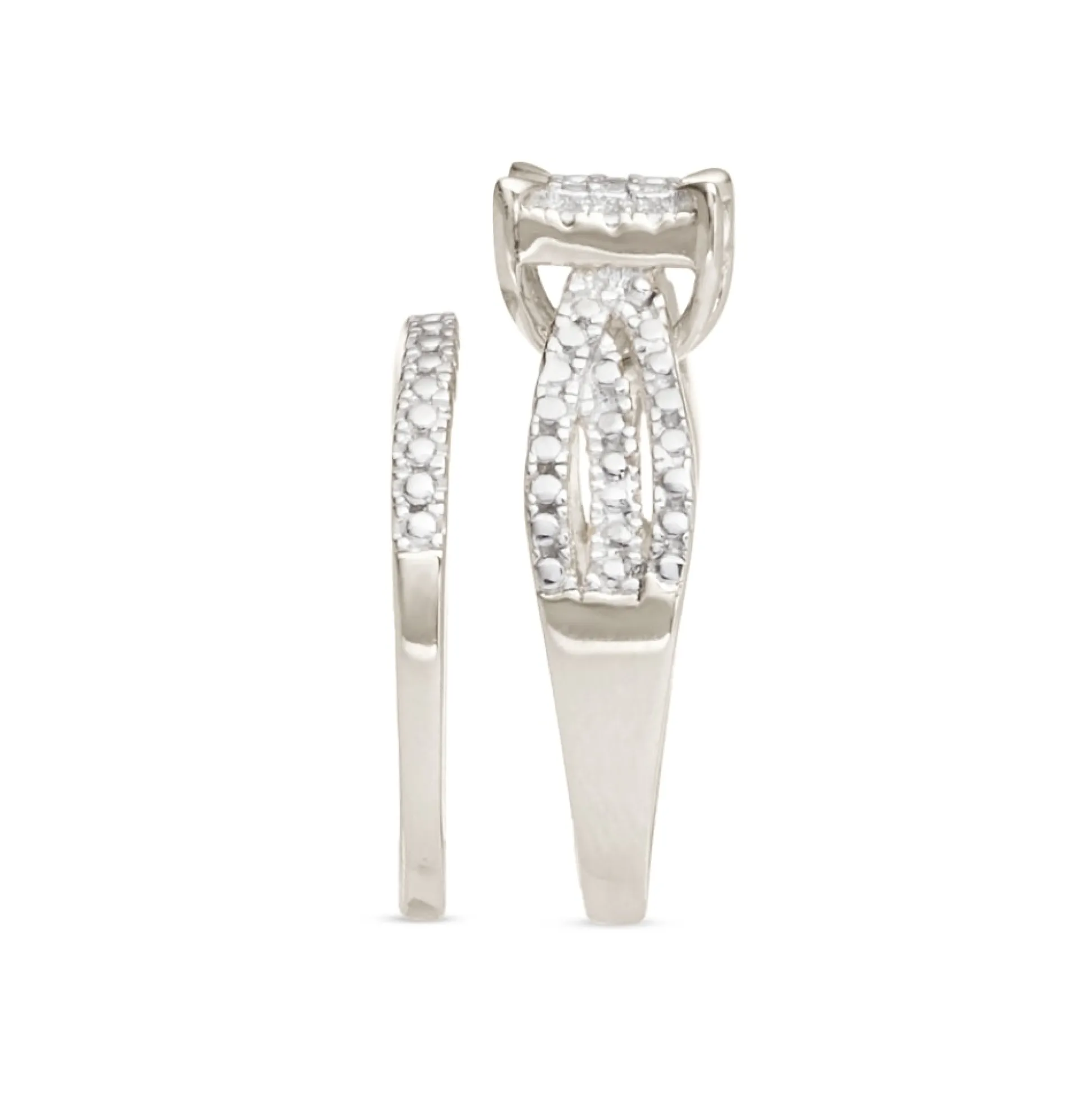 Square Cluster Tri-Bridal Set