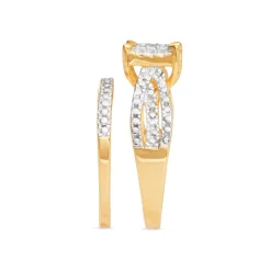 Square Cluster Tri-Bridal Set