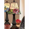 Stained Glass Sentiments Lamp