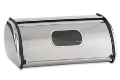 Stainless Steel Breadbox with Window