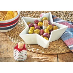 Star Bowl with Toothpick Holder