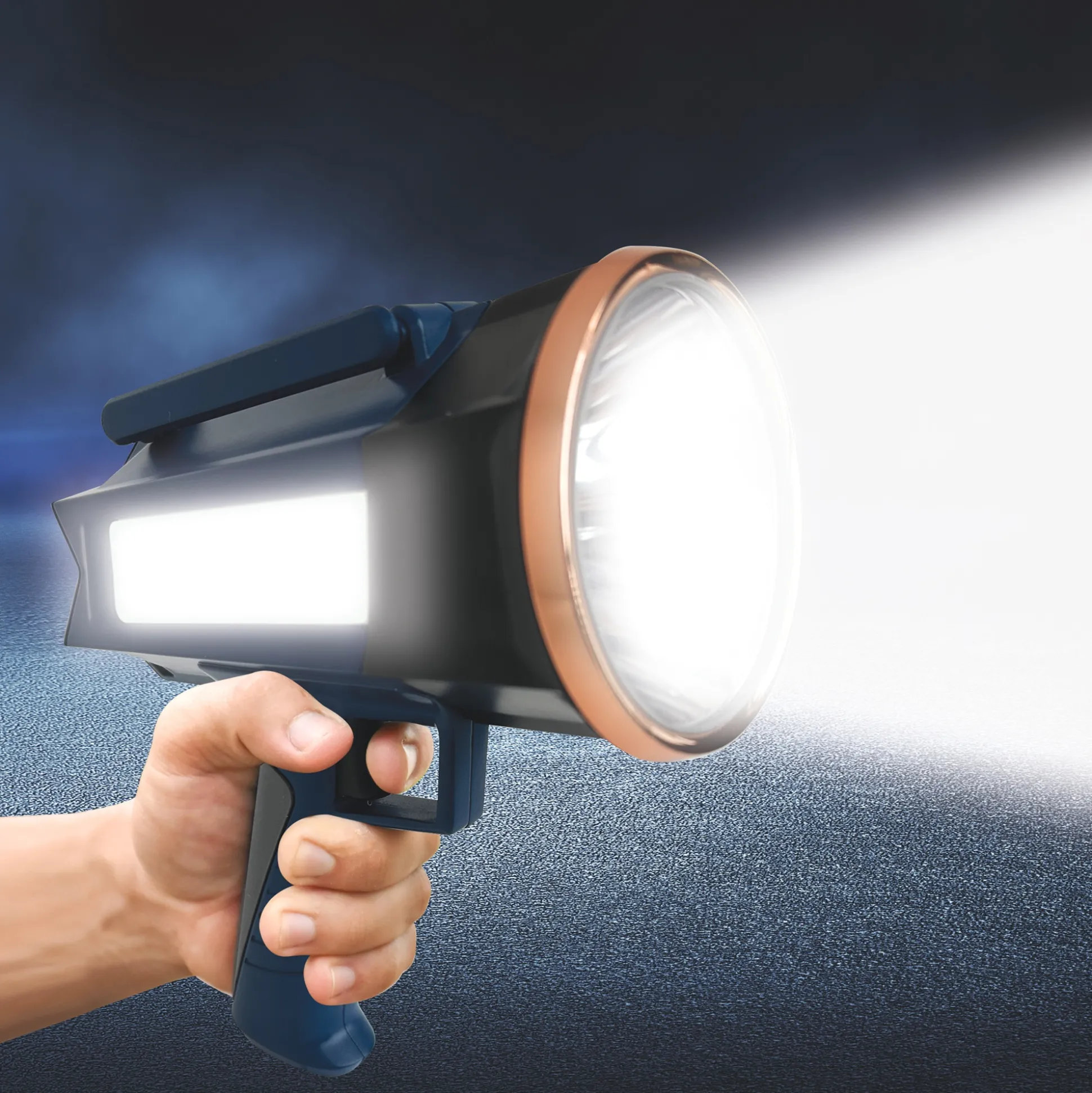 Star Patrol Mega-Bright Rechargeable Spotlight