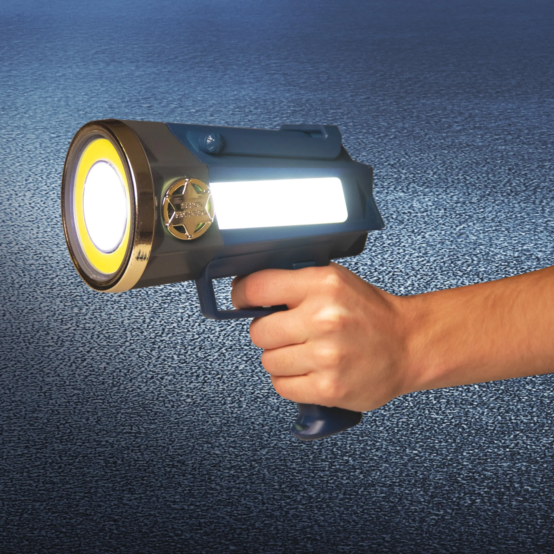 Star Patrol Mega-Bright Rechargeable Spotlight