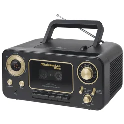 Studebaker Bluetooth Boombox with Cassette