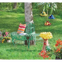 Sunflower Birdbath