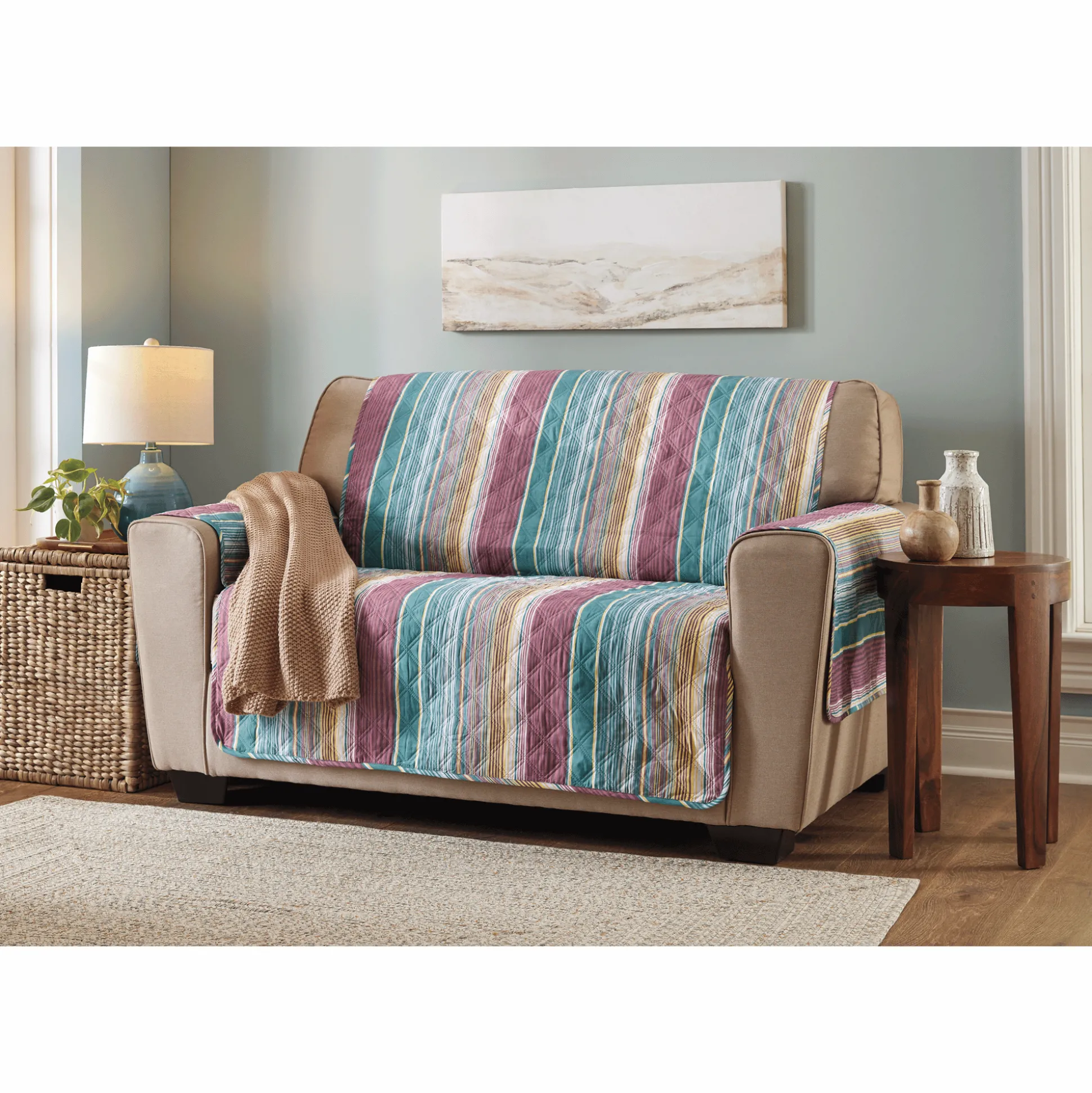 Sunset Stripes Furniture Protector