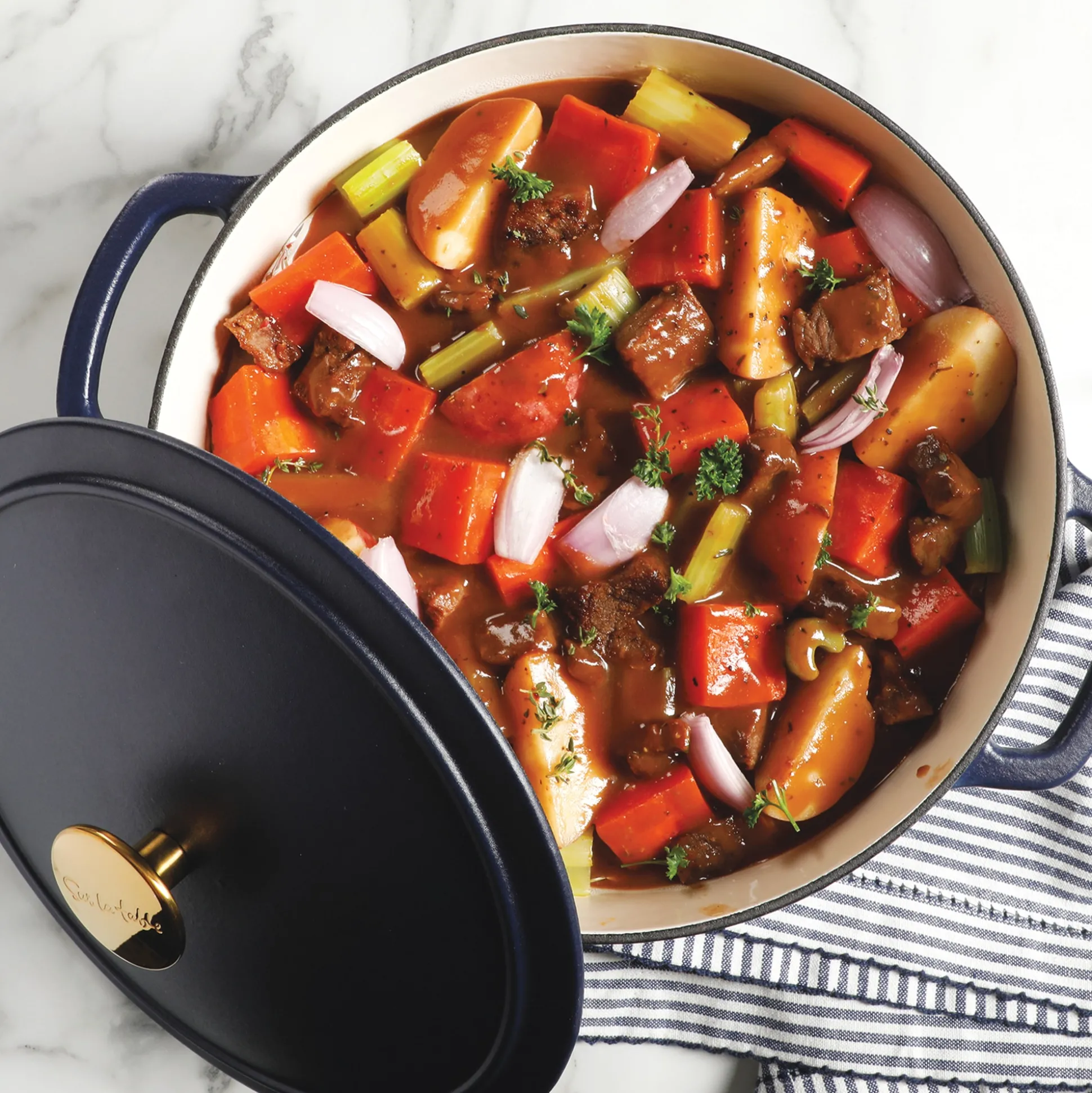 Sur La Table Millau 5.5-qt. Enameled Cast Iron Dutch Oven with Lid