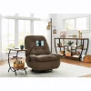 Swivel Rocker Recliner with Phone Holder