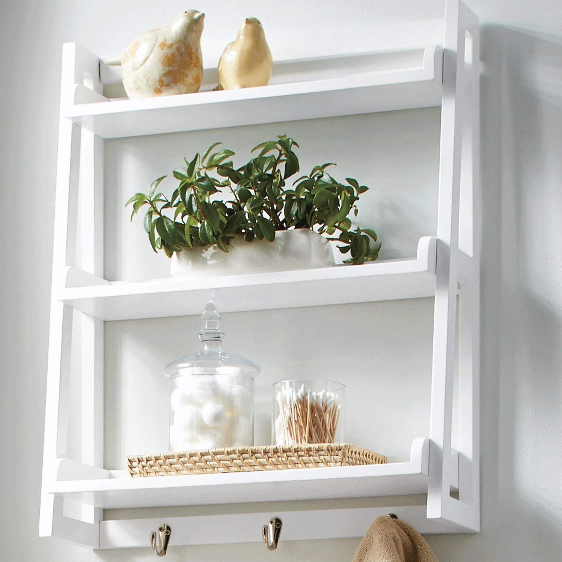 Taos Bathroom Wall Shelf