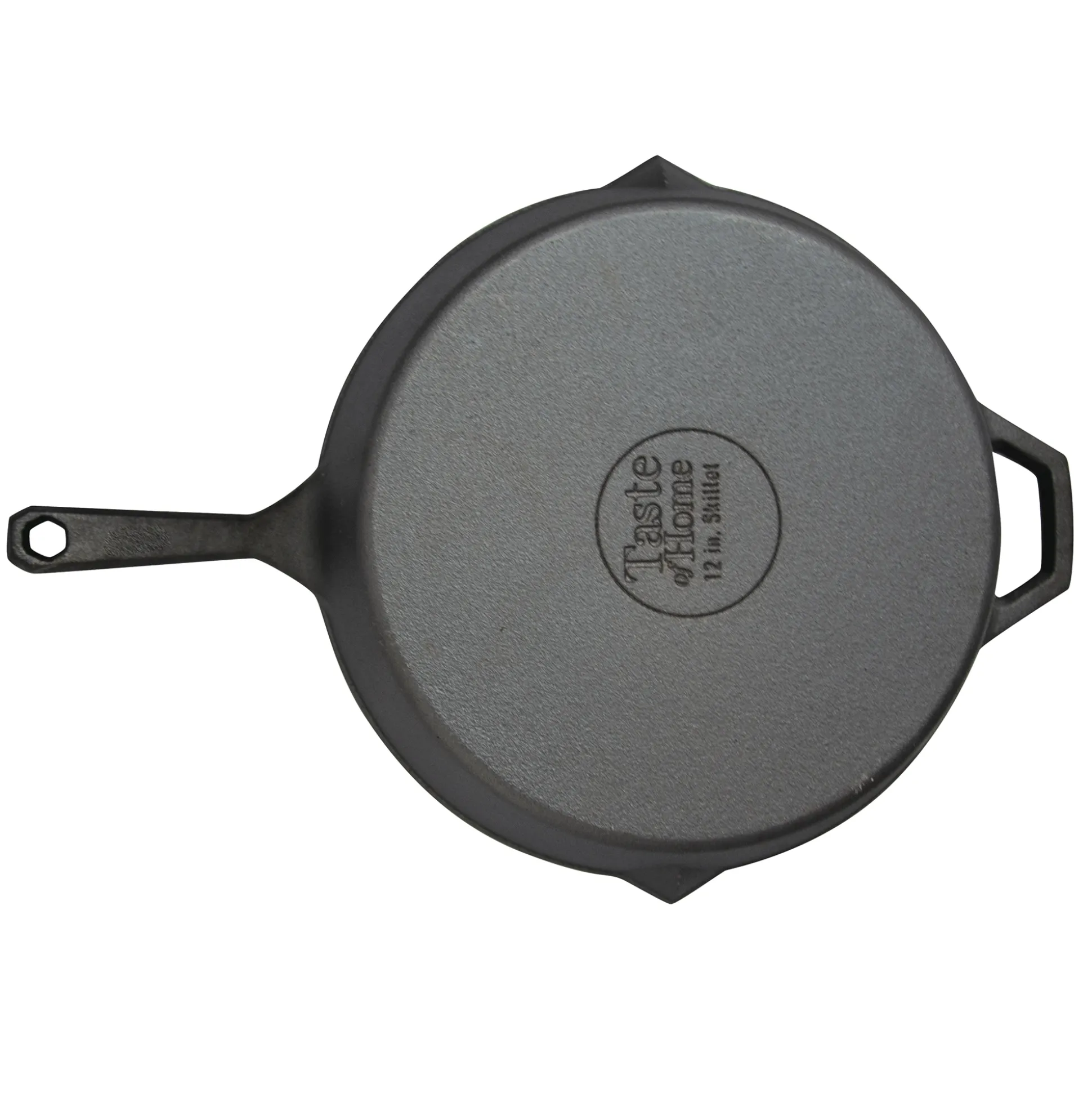Taste of Home 12" Pre-Seasoned Cast Iron Skillet