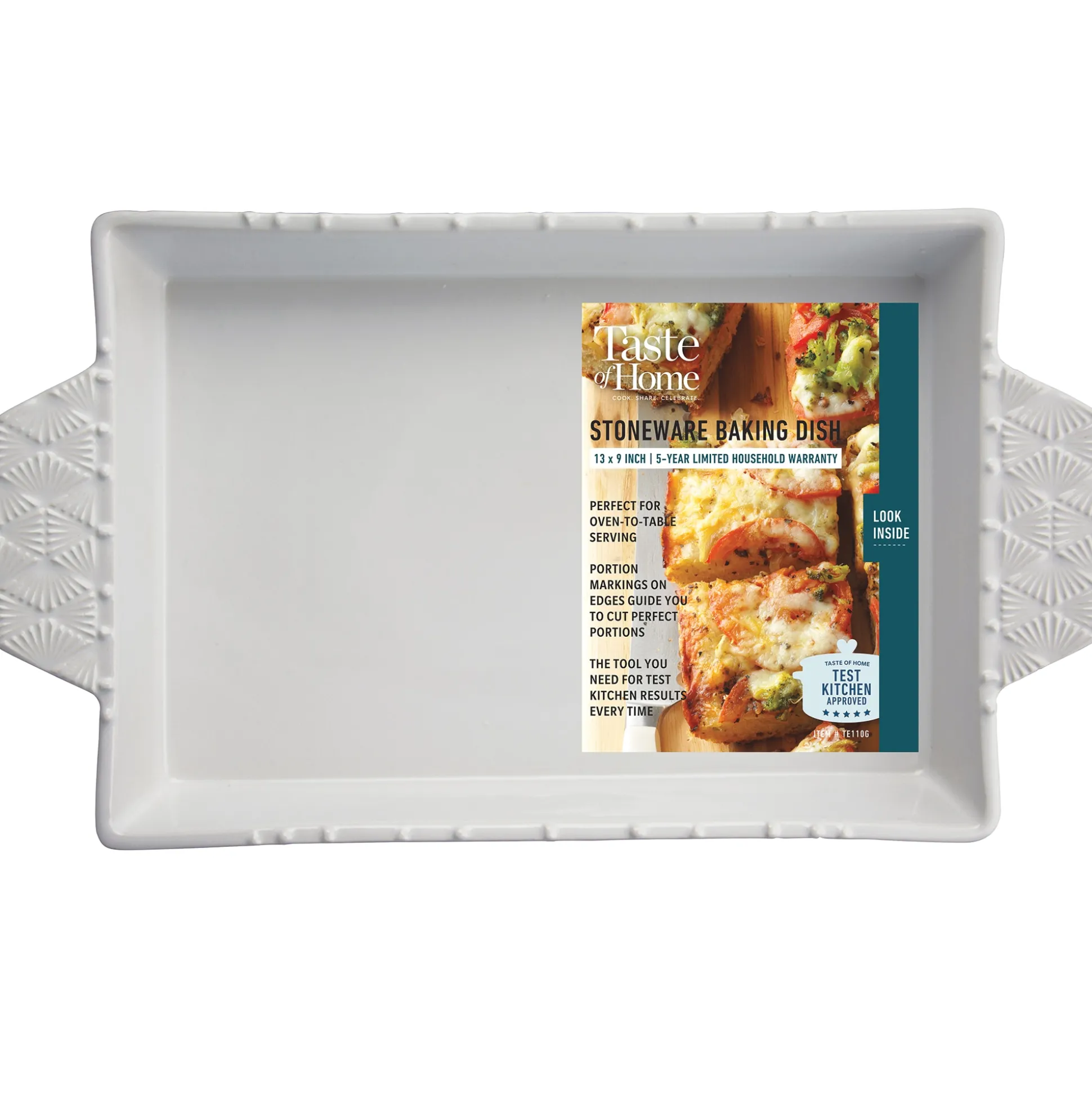 Taste of Home 13x9" Stoneware Lasagna Pan
