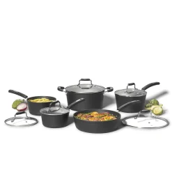 The Rock 10-pc. Forged Aluminum Cookware Set