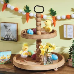 2-Tiered Decorative Tray