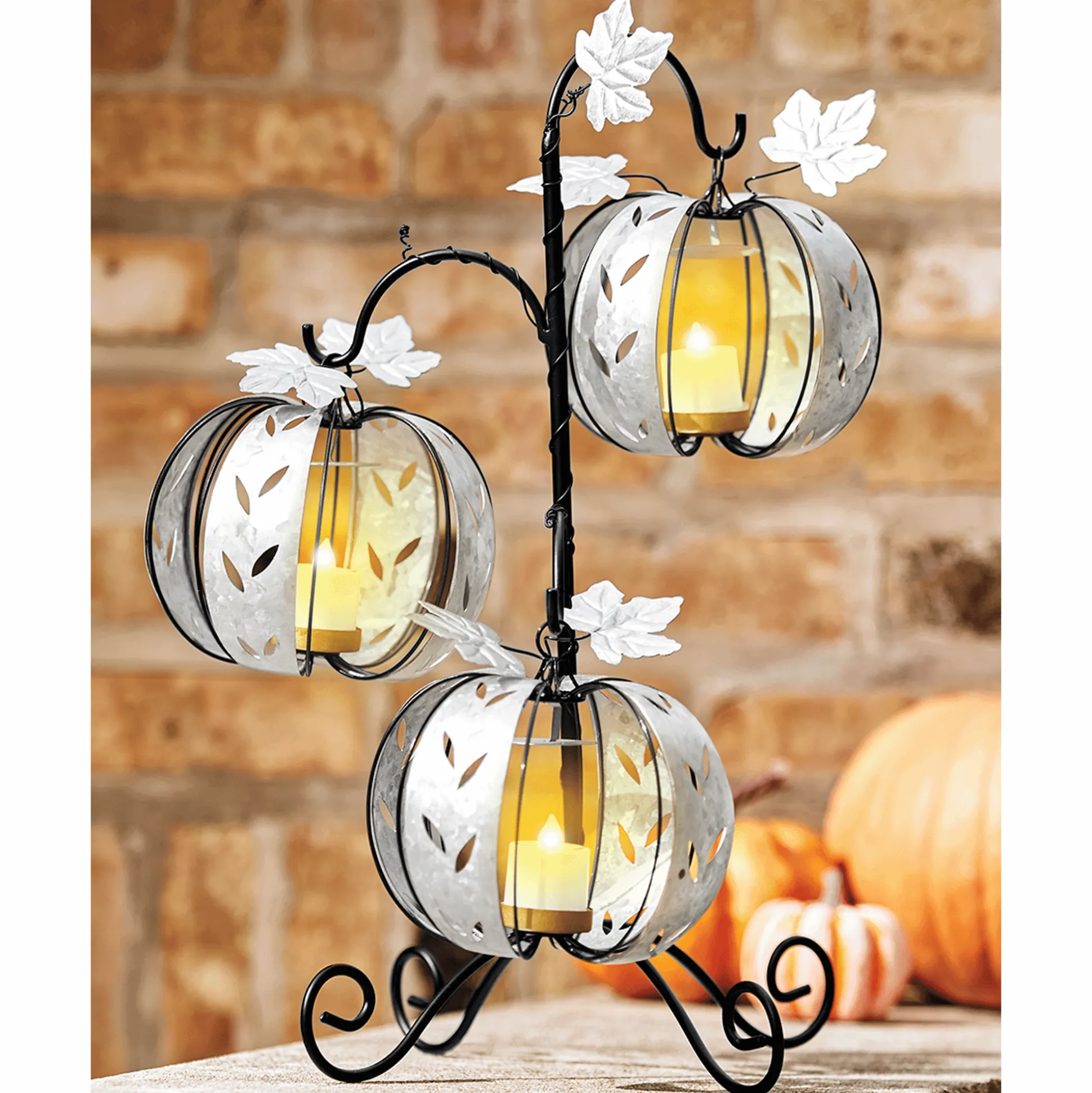 3-Tiered Pumpkin Lantern
