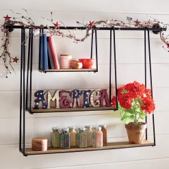 3-Tier Wall Shelf