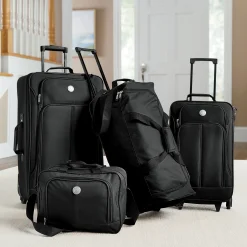 Travelers Club 4-Piece Travel Luggage Set