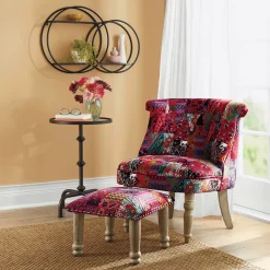 Tufted Patchwork Chair