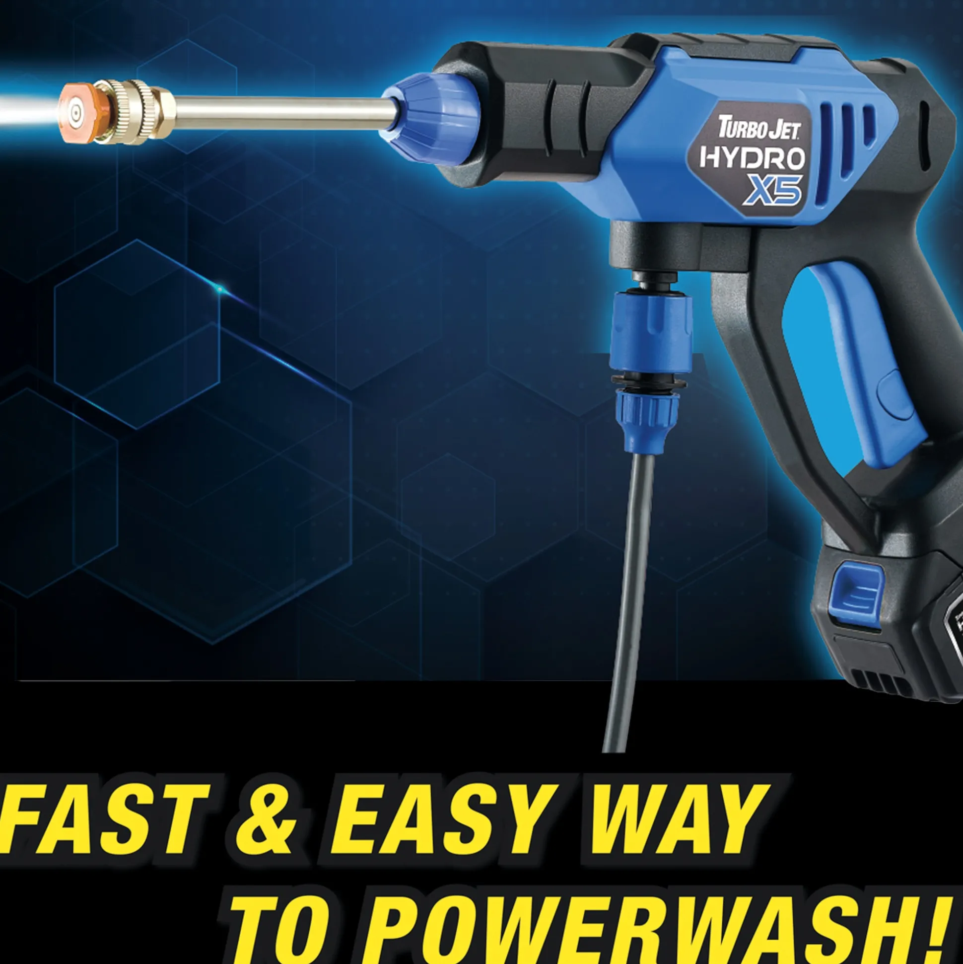 Turbo Jet Hydro X5 Cordless Pressure Washer