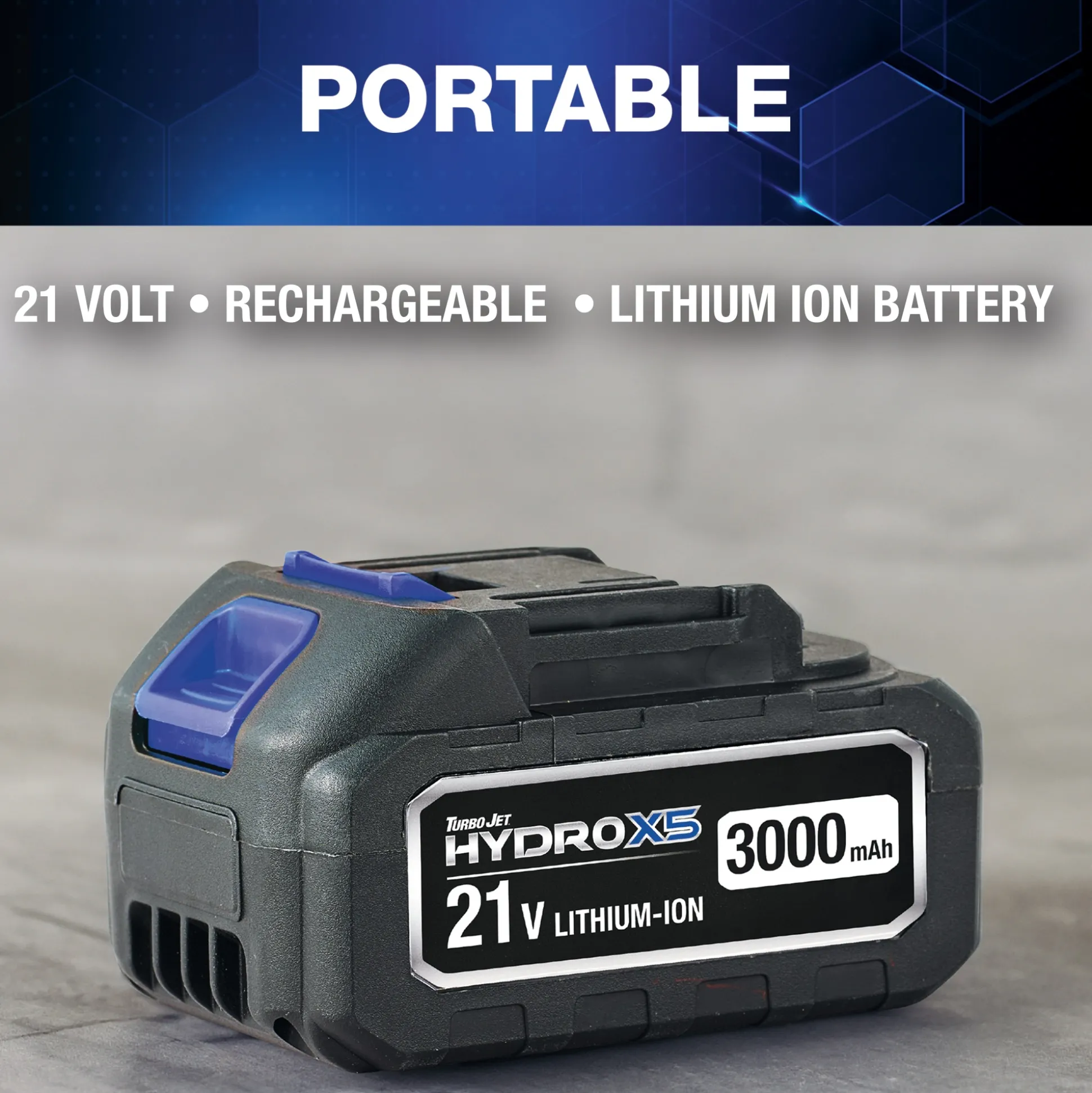 Turbo Jet Hydro X5 Cordless Pressure Washer